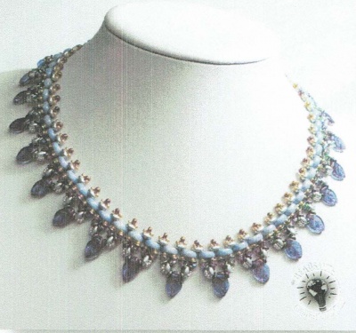 Pattern Moni Luna Necklace uses Half Moon  Foc with Bead Purchase